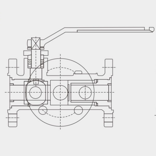 OUWEI COMBINATION THREE-WAY BALL VALVE