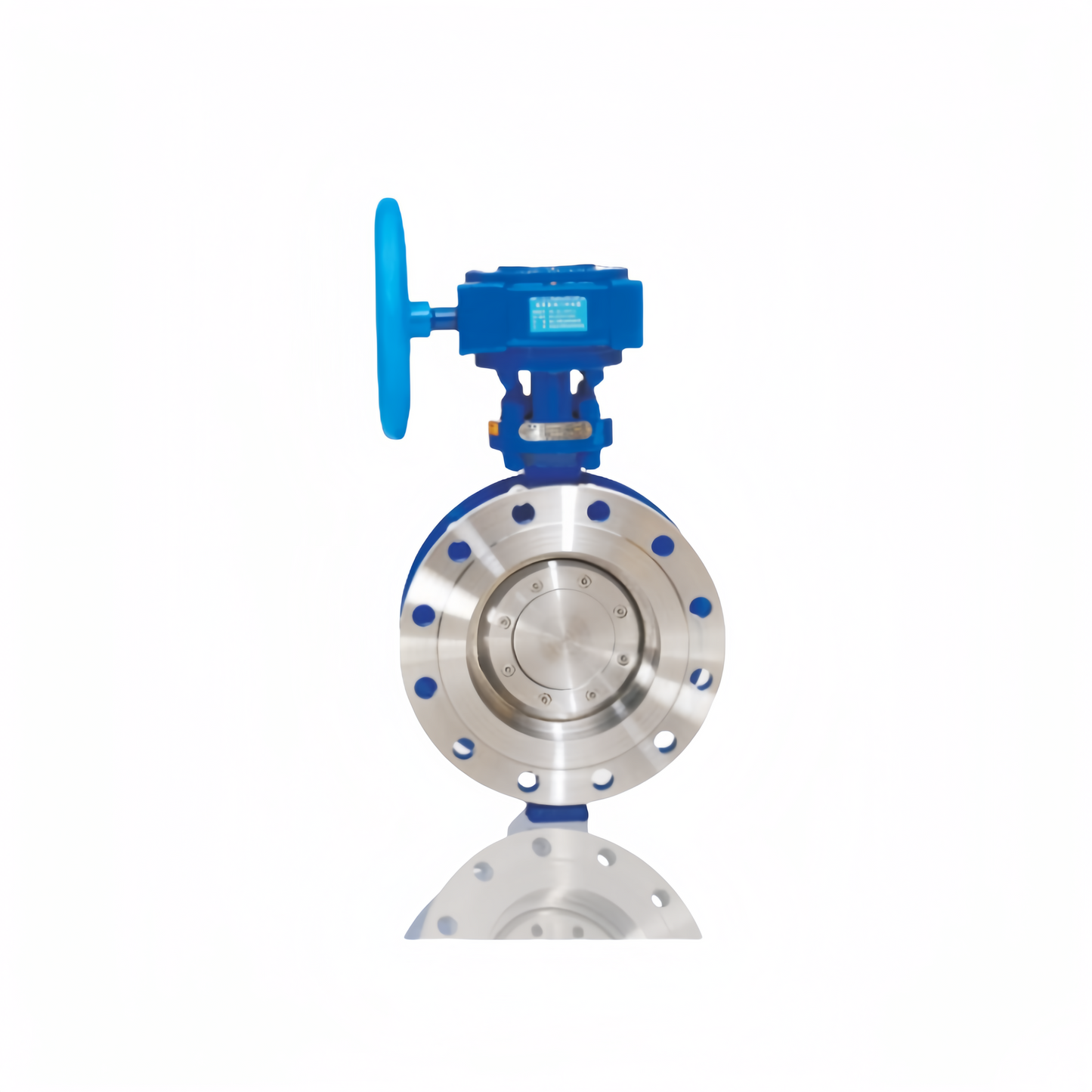 OUWEI FLANGE METAL HARD SEAL BUTTERFLY VALVE