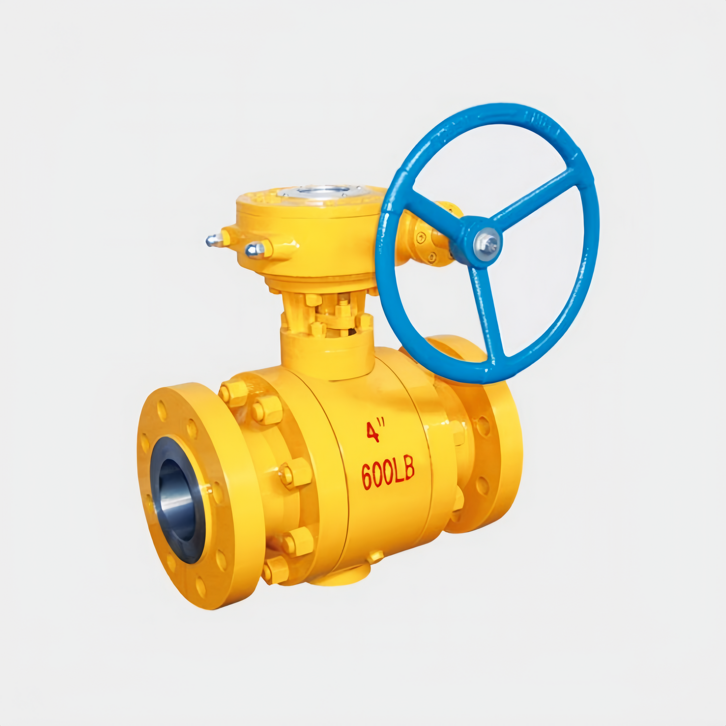 OUWEI  API THREE CHIP FORGED STEEL TRUNNION MOUNTED BALL VALVE