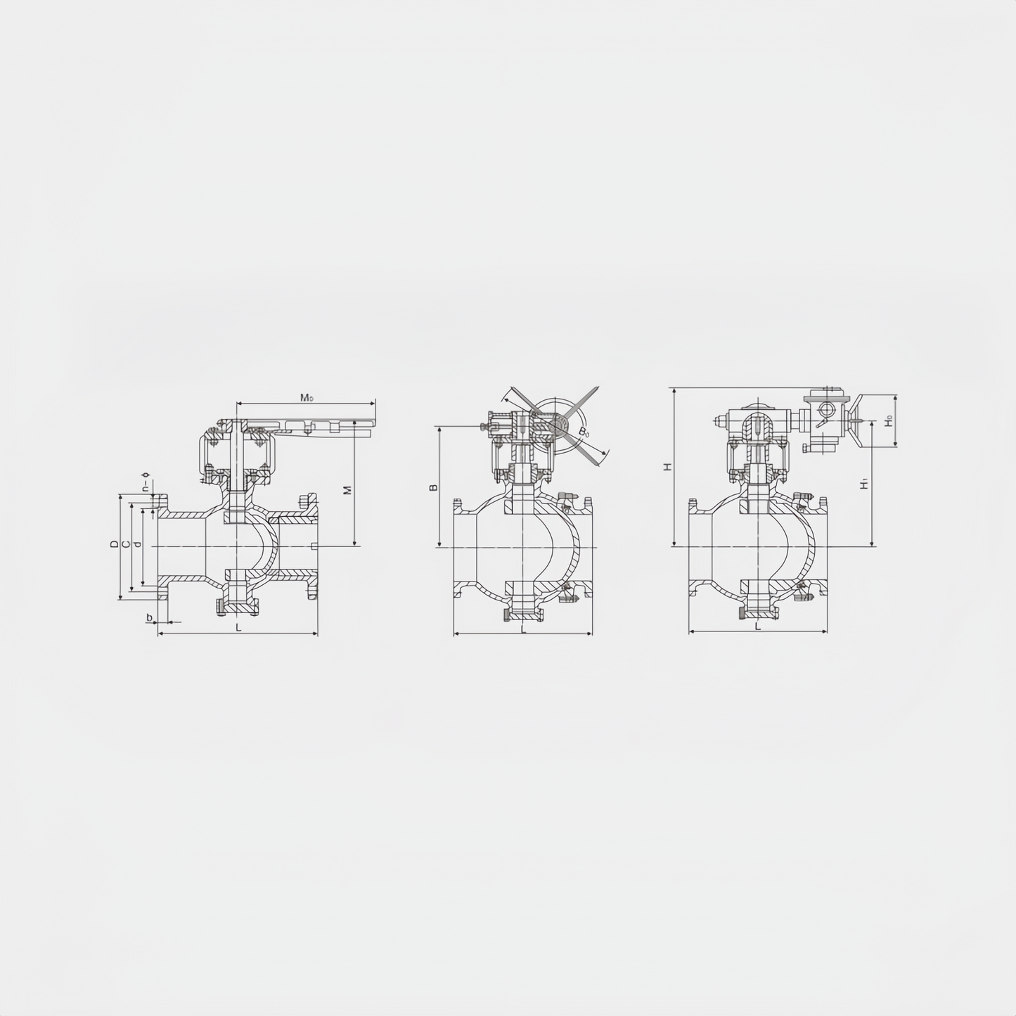 OUWEI HALF BALL VALVE