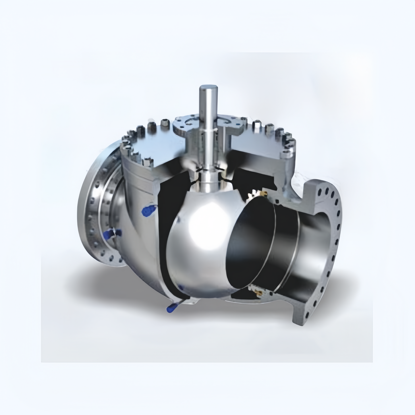 OUWEI TOP ENTRY TRUNNION MOUNTED BALL VALVE