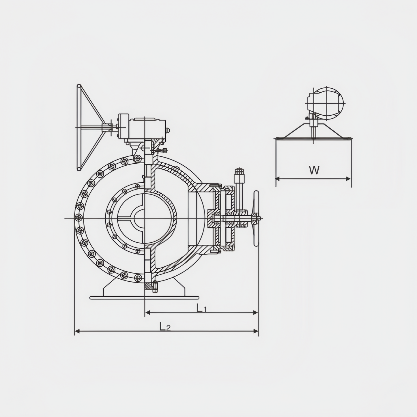 OUWEI PIGGING VALVE BALL VALVE