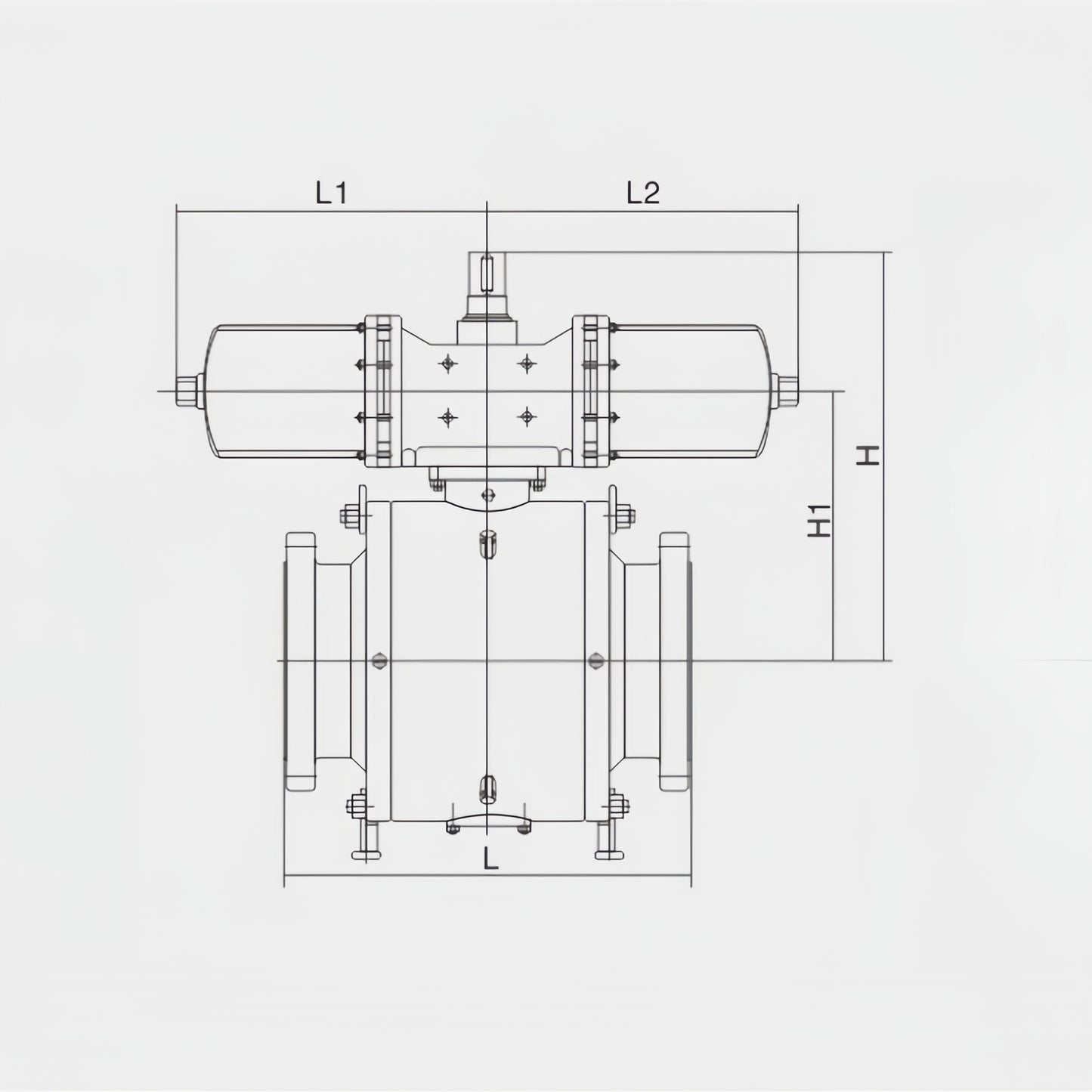 OUWEI WEAR-RESISTANT BALL VALVE  PN1.6MPa PN2.5MPa PN4.0MPa PN6.4MPa PN10MPa PN15MPa PN25MPa PN42MPa