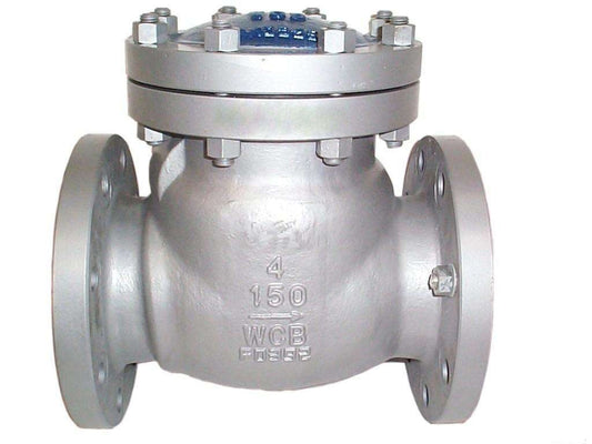 OUWEI Swing Check Valve Nominal size: NPS 2-30 (DN 50-750)  Pressure rating: Class 150-900 (PN 16-150)  Working temperature: -46 ℃~550 ℃  Main materials: carbon steel, stainless steel, alloy steel, etc  End connection: RF, etc