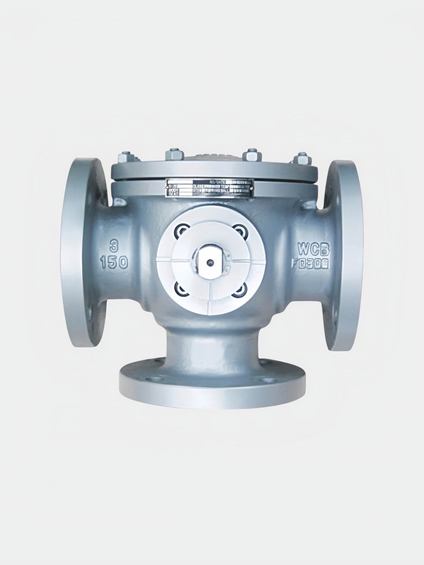 OUWEI API CAST STEEL THREE-WAY BALL VALVE