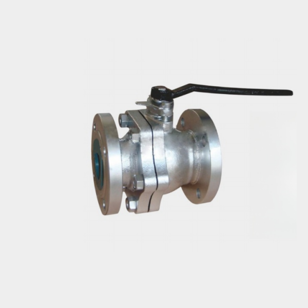 OUWEI API TWO CHIP CAST STEEL FLOATING BALL VALVE