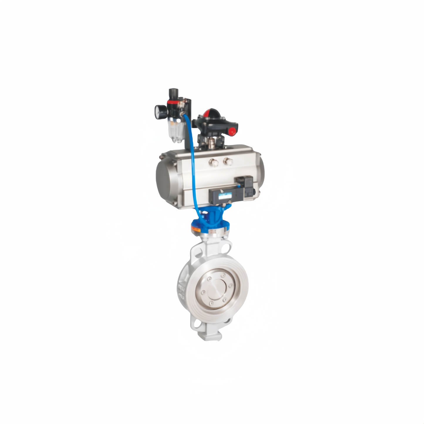 OUWEI HIGH-PERFORMANCE TWO-WAY PRESSURE BUTTERFLY VALVE FLANGE and WAFER CONNECTION