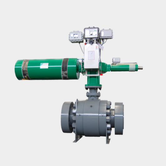 OUWEI Hydraulic decoking ball valve Size: NPS 2-16 (DN 50-400)  Pressure rating: Class 1500-2500 (PN 250-450)  Working temperature: -46 ℃~200 ℃  Main materials: carbon steel, stainless steel, alloy steel, etc  End connections: RF, RJ, etc special valve