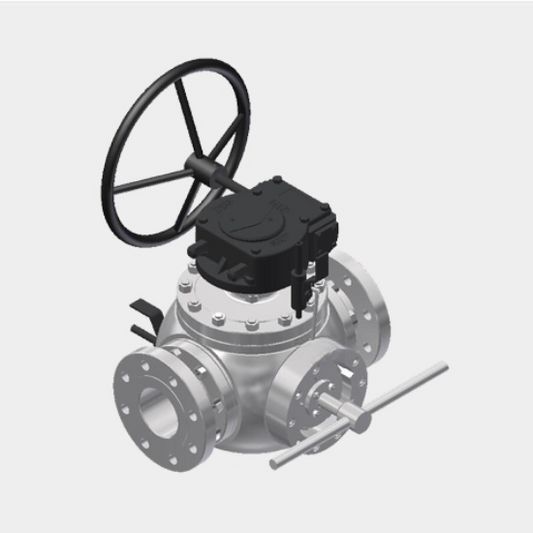 OUWEI Pigging Ball Valve Size: NPS 2-28 (DN 50-700)  Pressure rating: Class 150-1500 (PN 16-260)  Main materials: carbon steel, stainless steel, duplex steel, etc  Working temperature: -46 ℃~200 ℃