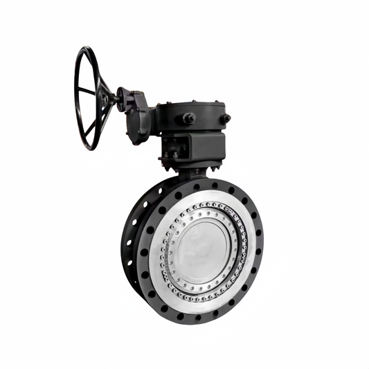 OUWEI TRIPLE ECCENTRIC ALL METAL HARD SEAL BUTTERFLY VALVE